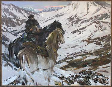 Original Horse Paintings by Alisa Onipchenko-Cherniakovska