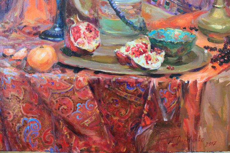 Original Expressionism Still Life Painting by Alisa Onipchenko-Cherniakovska