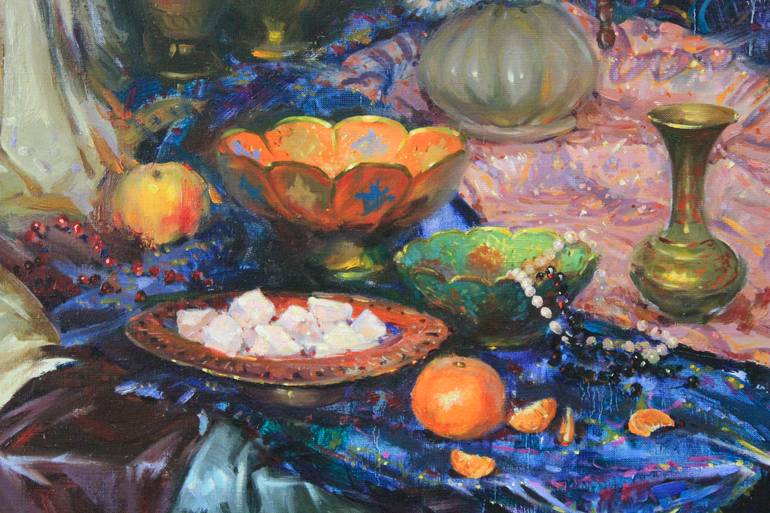 Original Fine Art Still Life Painting by Alisa Onipchenko-Cherniakovska