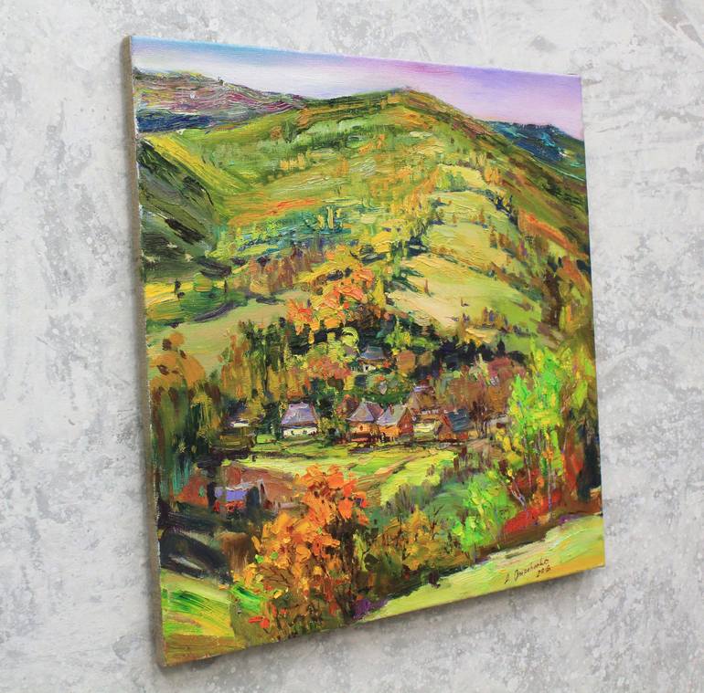 Original Fine Art Landscape Painting by Alisa Onipchenko-Cherniakovska