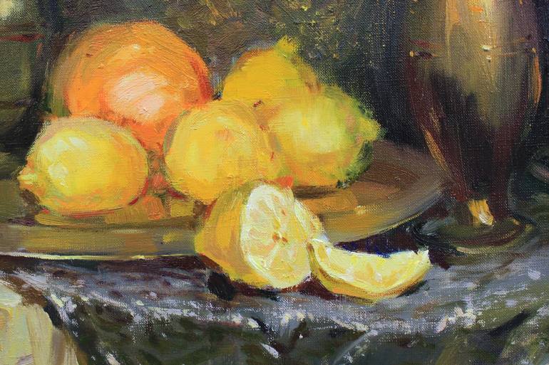 Original Fine Art Still Life Painting by Alisa Onipchenko-Cherniakovska