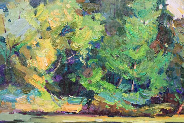 Original Fine Art Landscape Painting by Alisa Onipchenko-Cherniakovska