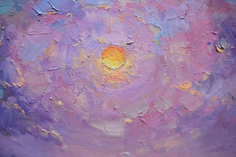 Original Abstract Landscape Painting by Alisa Onipchenko-Cherniakovska