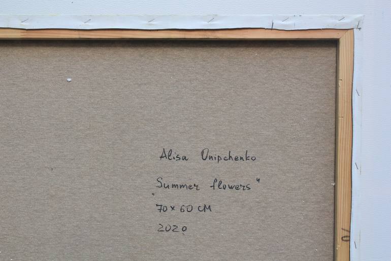 Original Expressionism Floral Painting by Alisa Onipchenko-Cherniakovska