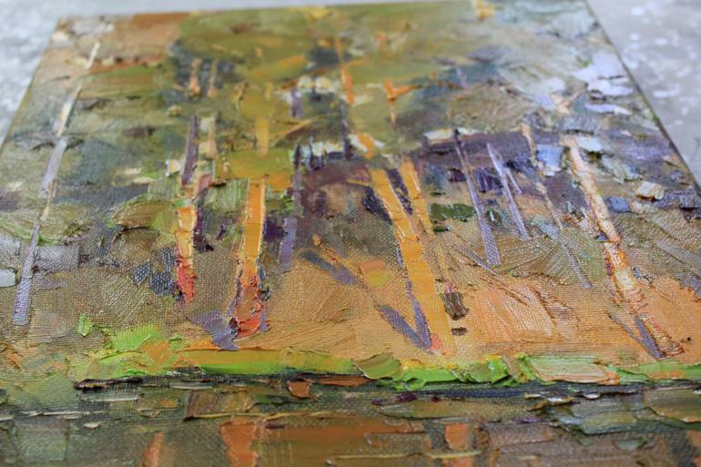 Original Expressionism Landscape Painting by Alisa Onipchenko-Cherniakovska