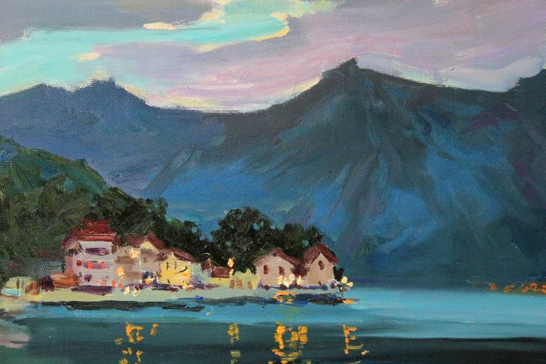 Original Expressionism Seascape Painting by Alisa Onipchenko-Cherniakovska