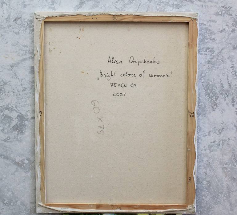 Original Expressionism Floral Painting by Alisa Onipchenko-Cherniakovska