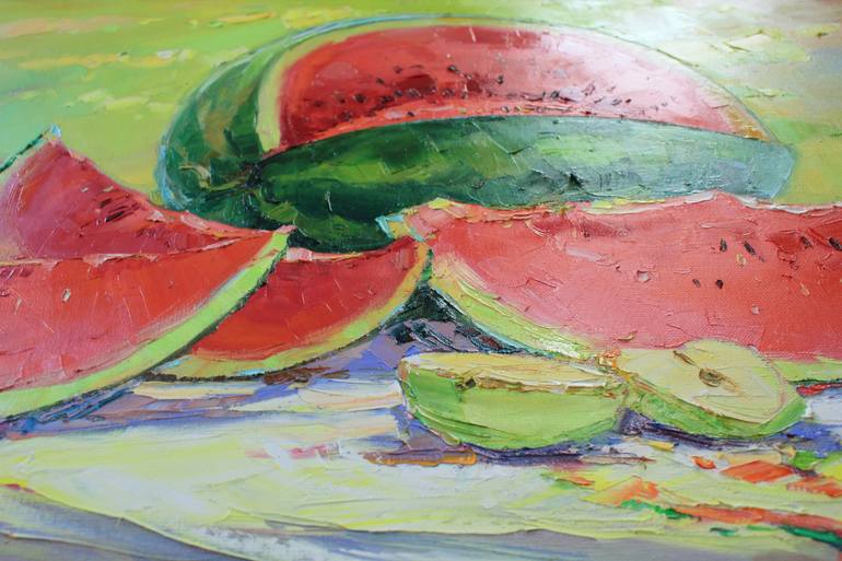 Original Expressionism Still Life Painting by Alisa Onipchenko-Cherniakovska
