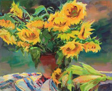 Original Impressionism Still Life Paintings by Alisa Onipchenko-Cherniakovska