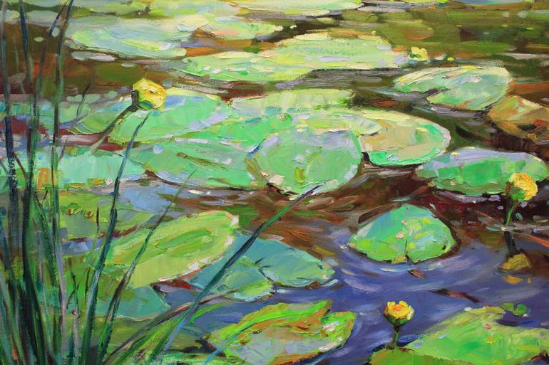 Original Expressionism Floral Painting by Alisa Onipchenko-Cherniakovska