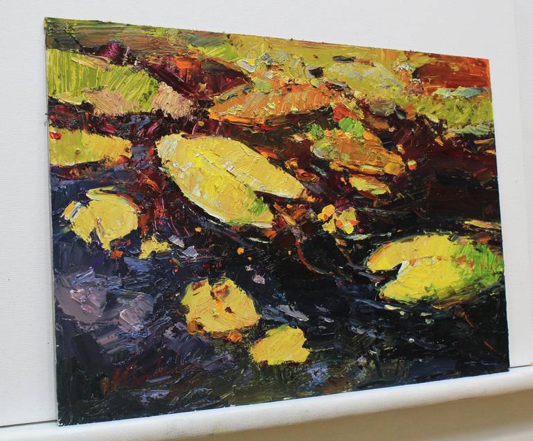 Original Expressionism Water Painting by Alisa Onipchenko-Cherniakovska