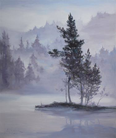Original Fine Art Landscape Paintings by Alisa Onipchenko-Cherniakovska