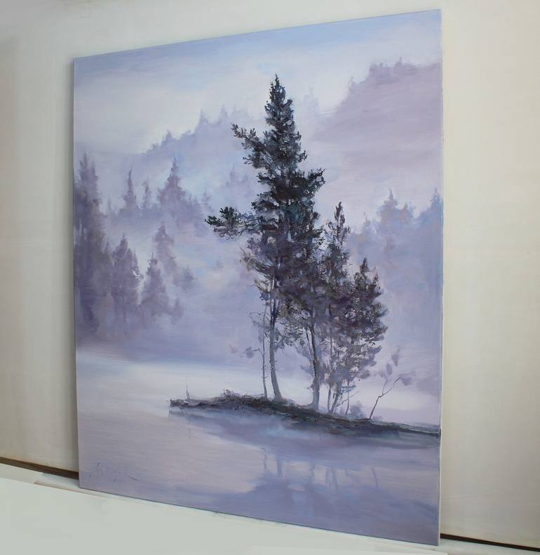 Original Fine Art Landscape Painting by Alisa Onipchenko-Cherniakovska