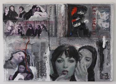 Original World Culture Collage by Ruth Bianco