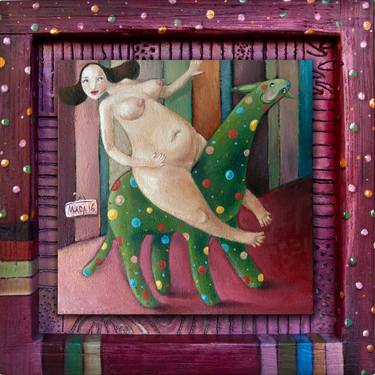 Print of Figurative Nude Paintings by MARA - Mariela Dimitrova