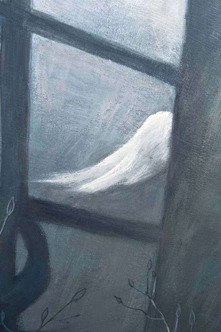 Original Art Deco Fantasy Painting by Mara - Mariela Dimitrova