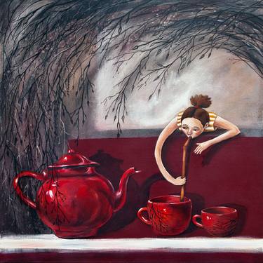 Print of Figurative Food & Drink Paintings by MARA - Mariela Dimitrova