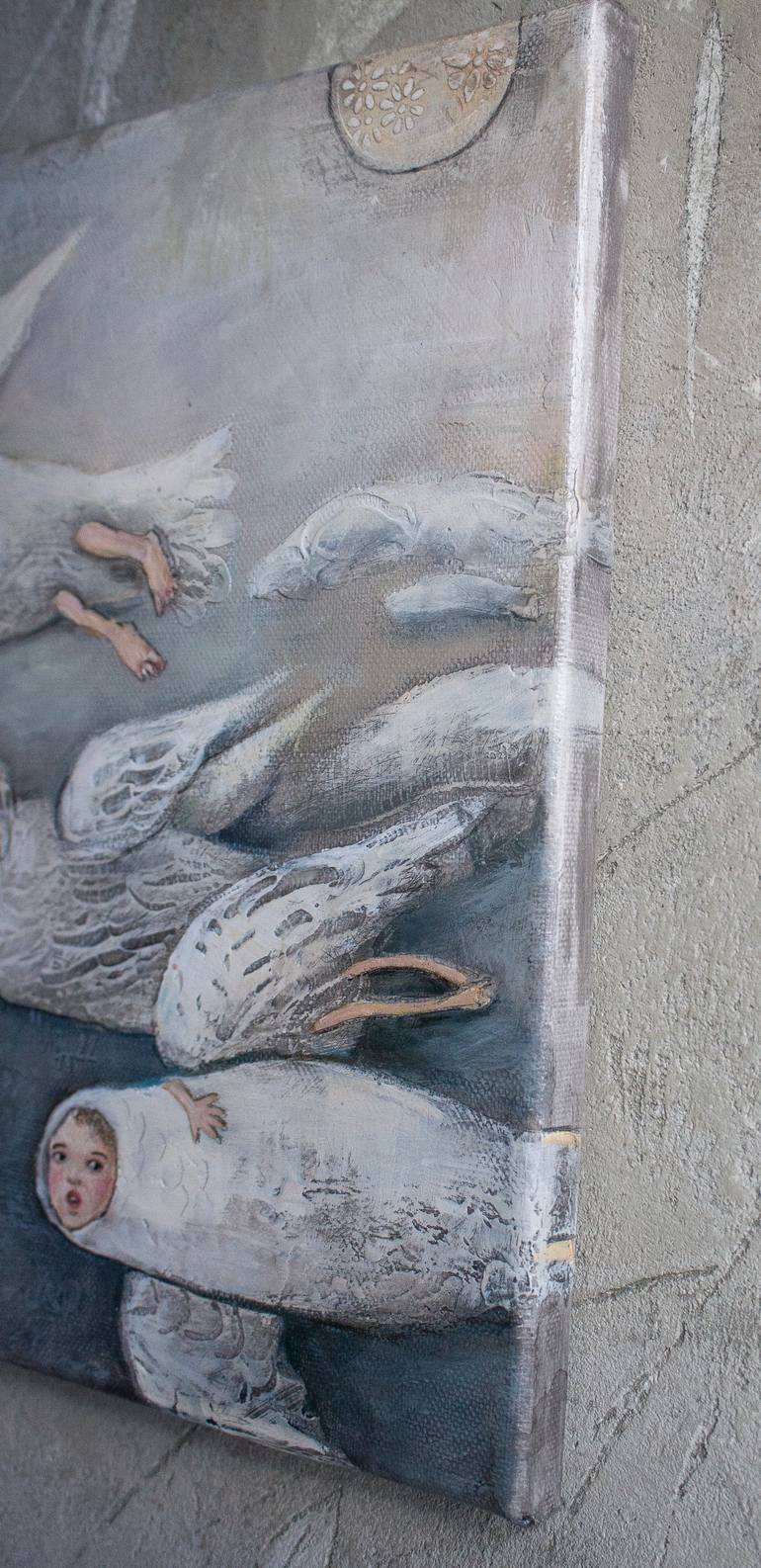 Original Figurative Fantasy Painting by Mara - Mariela Dimitrova