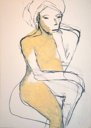 Original Nude Drawings by Paola Consonni