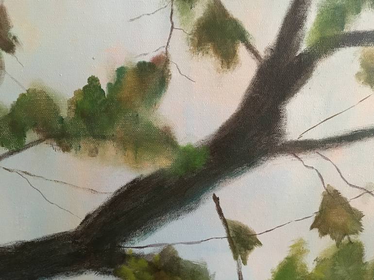 Original Fine Art Tree Painting by Paola Consonni