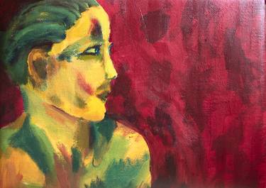 Original Expressionism Portrait Paintings by Paola Consonni