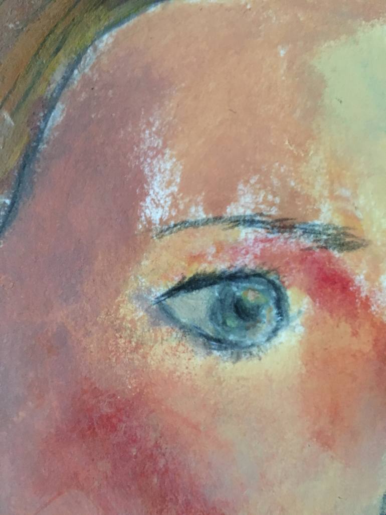 Original Expressionism People Painting by Paola Consonni