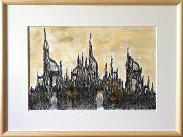Original Expressionism Architecture Drawings by Paola Consonni