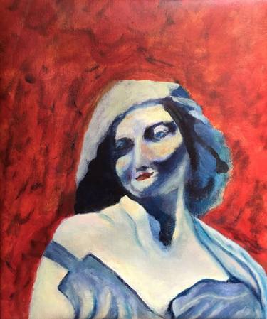 Original Expressionism Portrait Paintings by Paola Consonni