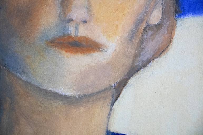 Original Expressionism People Drawing by Paola Consonni