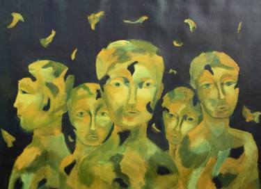 Original Expressionism People Paintings by Paola Consonni