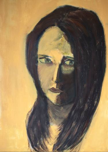 Original Expressionism Portrait Paintings by Paola Consonni