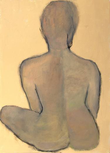 Original Expressionism Nude Drawings by Paola Consonni
