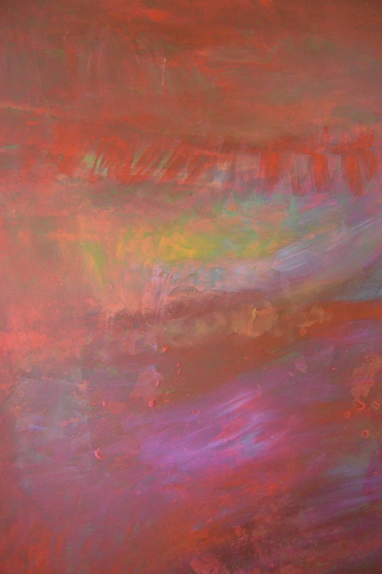 Original Abstract Painting by Malwina Kwiatkowska