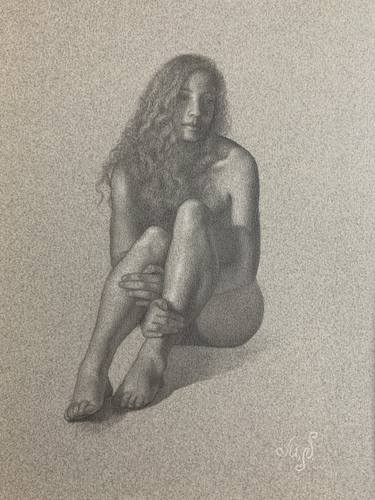 Original Realism Body Drawings by Maryna Nemynushcha