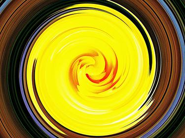 Yellow Swirl (2017) (Original) thumb