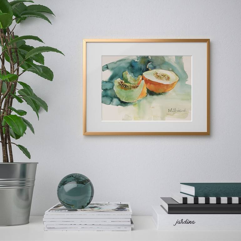 Original Food Painting by Maria SHINKEVICH