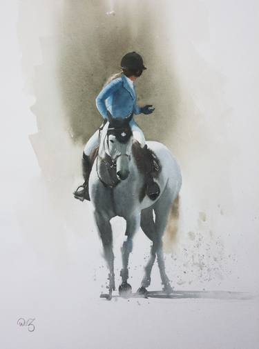 Print of Horse Paintings by Wout de Zeeuw