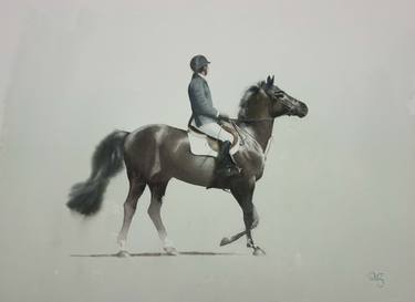 Print of Figurative Horse Paintings by Wout de Zeeuw