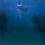 Sky/Ocean/Cargo - Blue Night by Relja Penezic