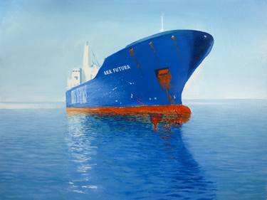 Original Realism Transportation Paintings by Relja Penezic