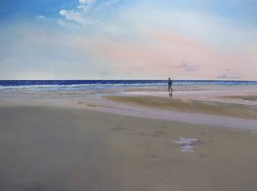 Original Realism Beach Paintings by Relja Penezic