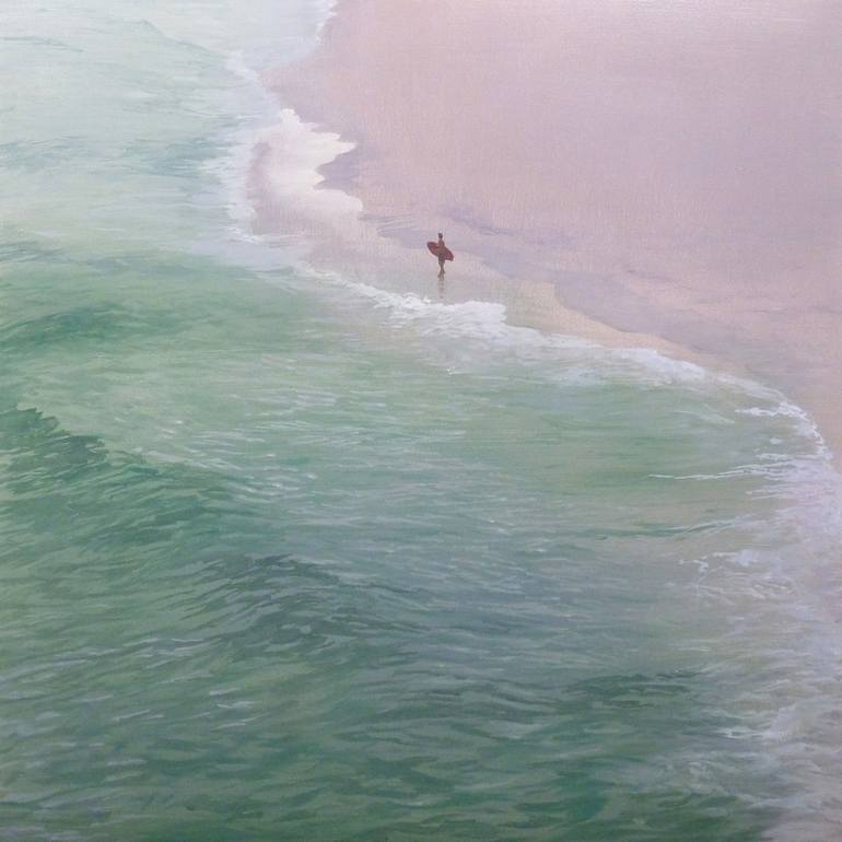 Print of Realism Beach Paintings by Relja Penezic