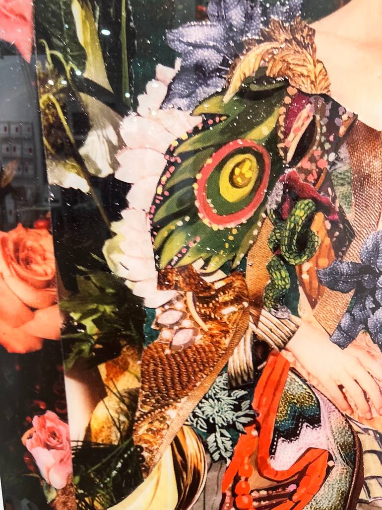 Original Contemporary Fantasy Printmaking by Danic Lago