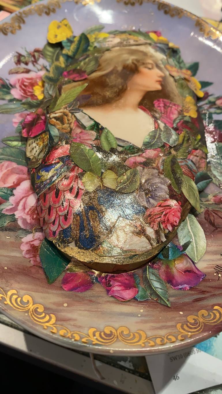 Original Romanticism Love Mixed Media by Danic Lago