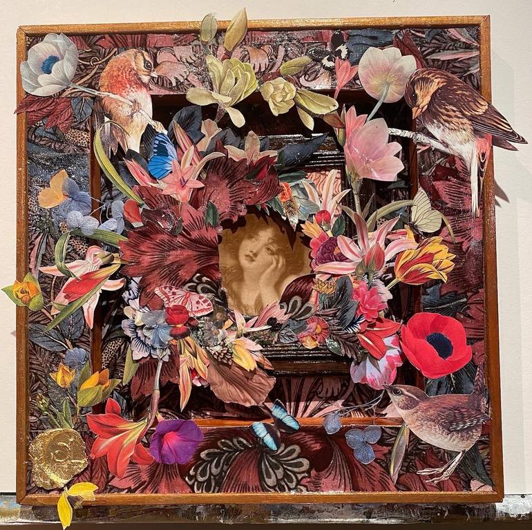Original Romanticism Love Mixed Media by Danic Lago