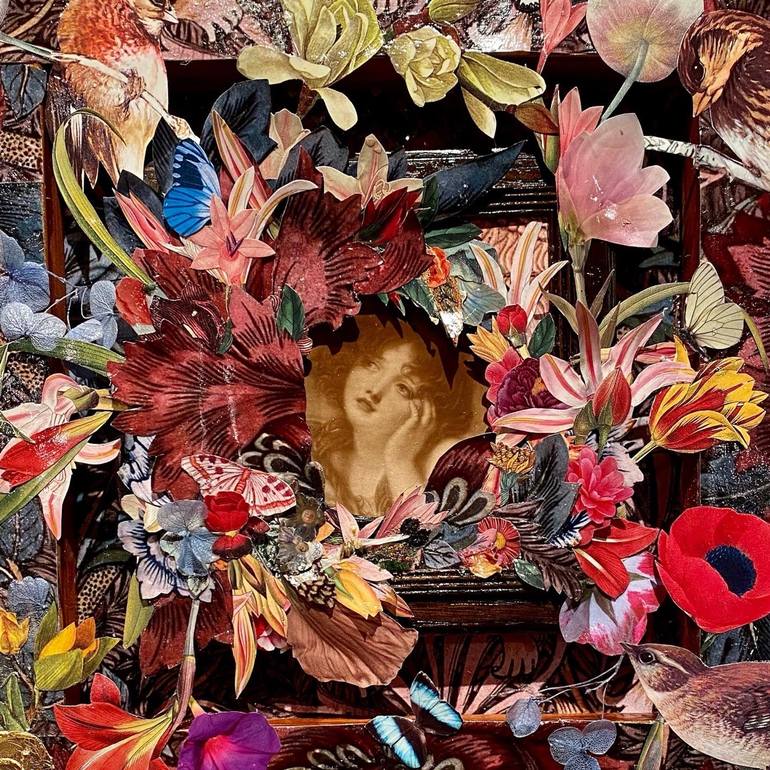 Original Romanticism Love Mixed Media by Danic Lago