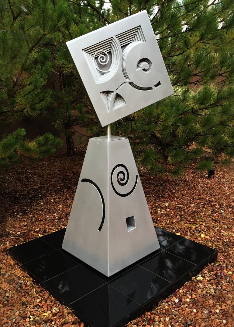 Original Conceptual Abstract Sculpture by William Freer