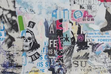 Original Fine Art Abstract Collage by Charlie Green