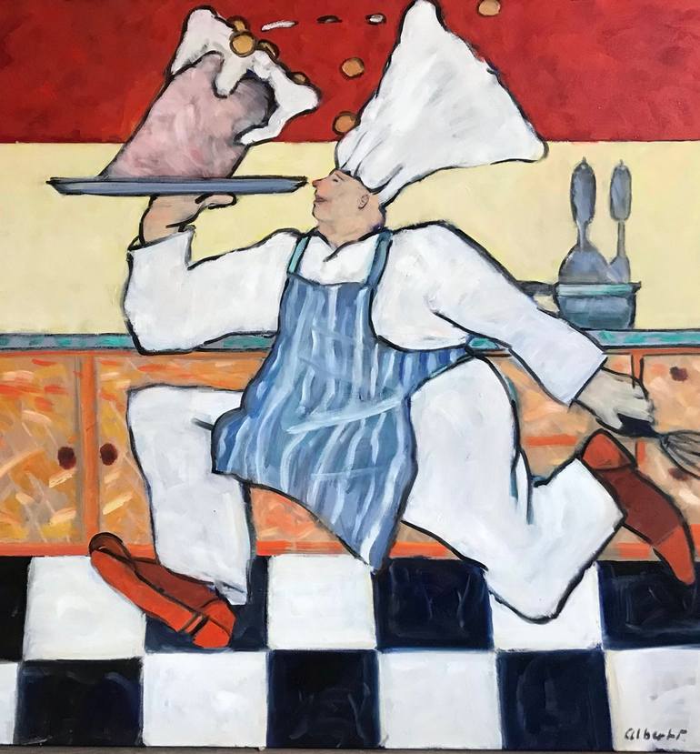 ‘Just in time’ Painting by Nelleke Alberti Saatchi Art