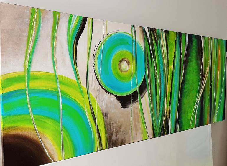 Original Conceptual Abstract Painting by Basia Kilian